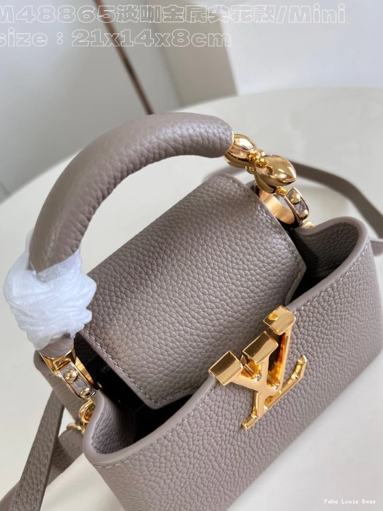 Repladies LOUIS CAPUCINES MINI-21*14*8CM VUITTON 0729